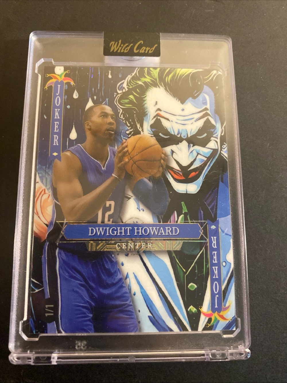 Dwight Howard 2025 Wild Card Jokers Wild Multi Sport True 1/1 NBA Legend HOF